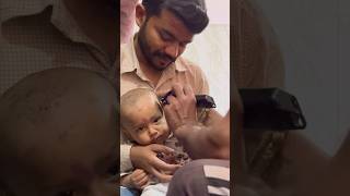 Mom life |  baby boy’s mundan  | daily routine | First haircut #youtubeshorts #shorts