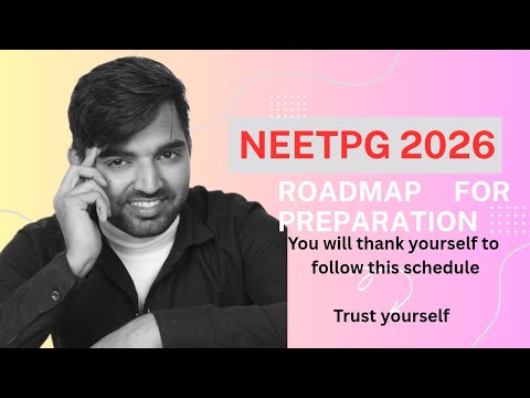 Roadmap for NEET PG 2026 Preparation #neetpg2026 #mbbs #medicosstuff # ...