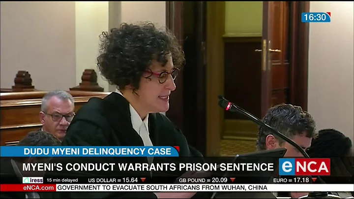 Myeni deserves 7 years imprisonment: Outa, Saapa