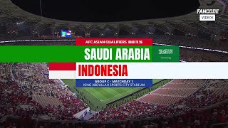 Saudi Arabia vs Indonesia | FIFA World Cup Asian Qualifiers | 2024 | Highlights