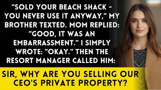 Brother Sold My 'Worthless' Beach House Without Permission   He Didn't Know I Own The Entire Resort Guide