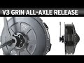 Introducing grins v3 allaxle hub motor series sram xd torque sensing and fat bikes included