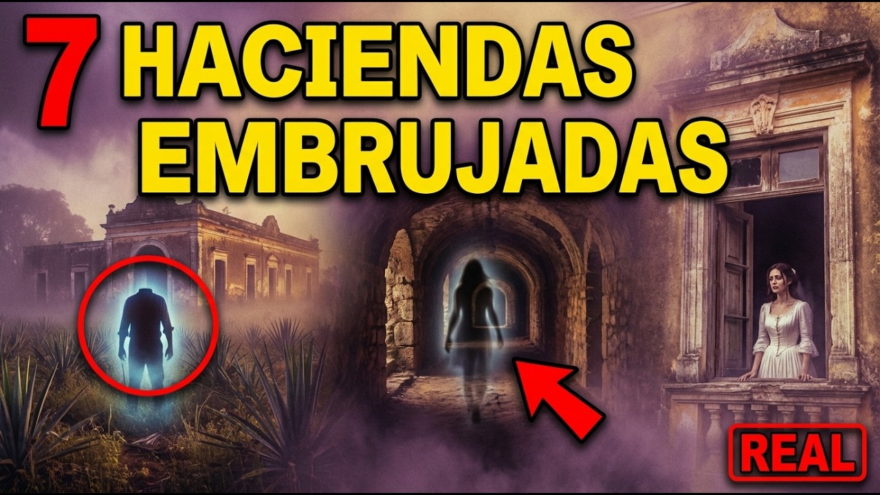 7 HACIENDAS EMBRUJADAS Abandonadas de México — Casos REALES Documentados