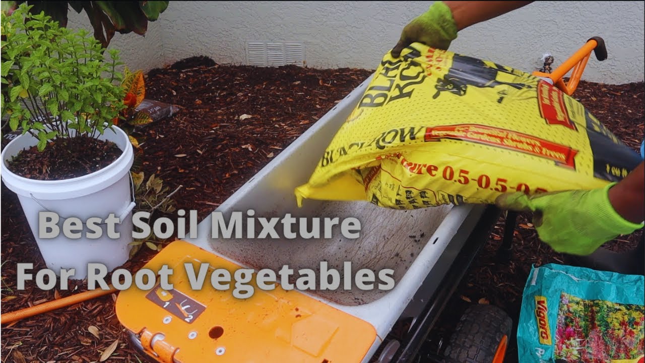 BEST SOIL FOR ROOT VEGETABLES!! PREPARING MY KEYHOLE RAISED BED FOR