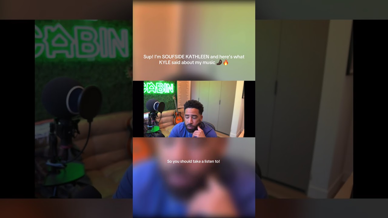 here’s KYLE’s music review of my music. go check it out too 🤞🏿 #kyle #musicreview #rap