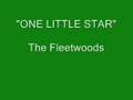 The Fleetwoods - One Little Star