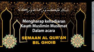 UNDANGAN SEMAAN AL QURAN