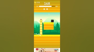 Stacky Bird gameplay // Walk-through level 21 @VamshiKrishna Kushulu #Shorts