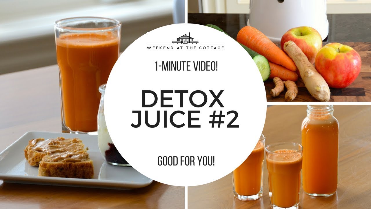 1Minute Video! DETOX JUICE 2 Healthy Diet Weightloss YouTube