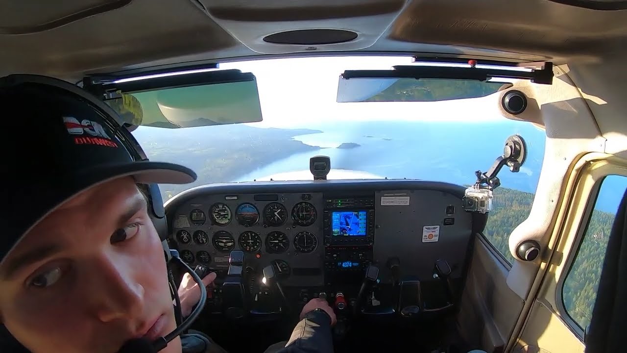 Sunday FUNDAY - Cross Country Flight - Victoria To Texada Island