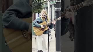 Jolene like you’ve never heard it before! 🎸 Sara &amp; Gabriel Bellator on Grafton Street #Jolene