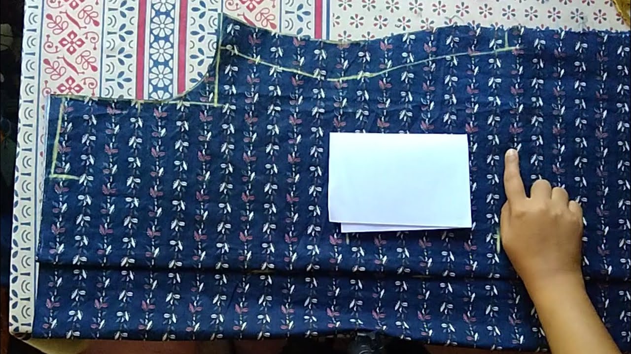 V collar front pleated Kurthi cutting and stiching in malayalam/twinkle designs/Christmas stitching