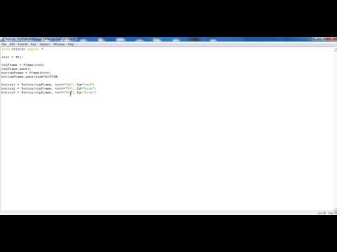 สอน Python GUI เริ่มต้น ตอนที่ 3 สร้างข้อความบอกรักด้วยปุ่ม Button