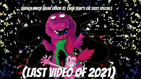 Barney Error  (Bear Error 3) (New Year