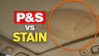 The Right Way To Remove Car Headliner Stains!