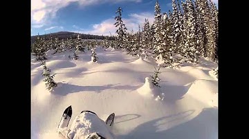 Snowmobiling 2012 Polaris Pro RMK - GoPro Hero HD2