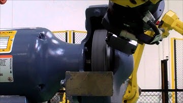 Robotic Deburring / Finishing with Fanuc Force Sensing Technology