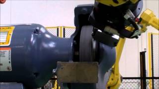 Robotic Deburring / Finishing with Fanuc Force Sensing Technology