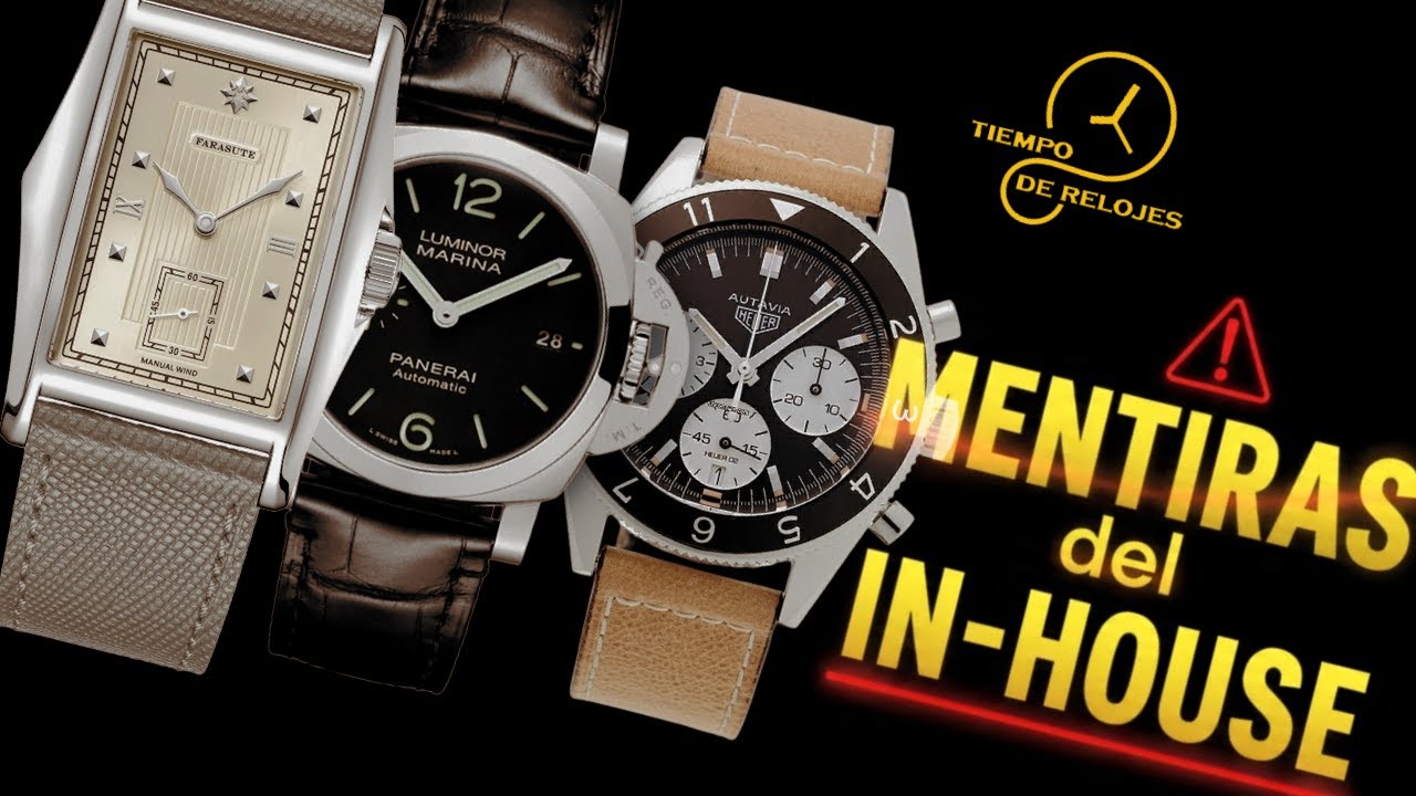 RELOJES con Calibres IN-HOUSE: el alto precio de los movimientos MANUFACTURA