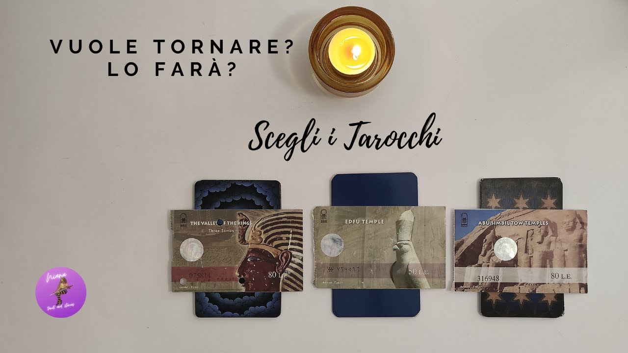 💞 C'è l'intenzione di tornare? Lo farà? 💞 Scegli i tarocchi