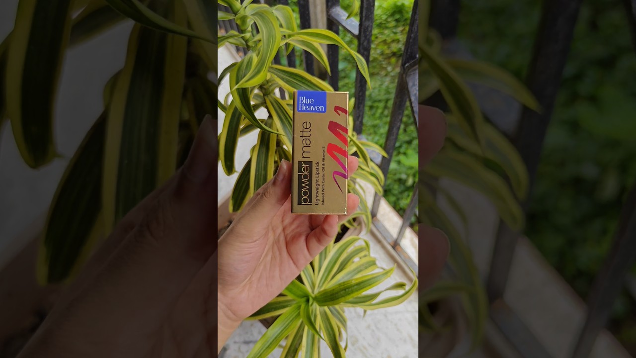 Blue Heaven Powder Matte Lipstick 💄✨ 