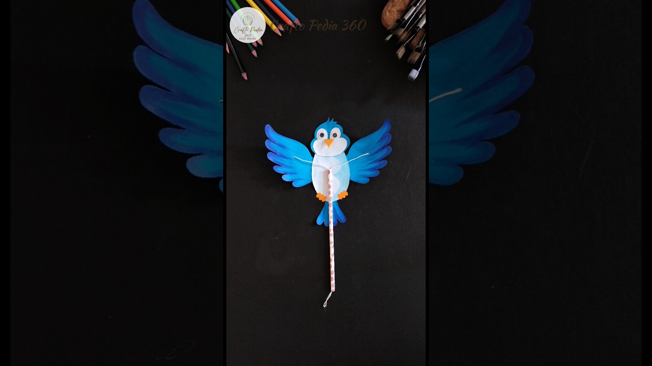 DIY Paper Bird Craft 