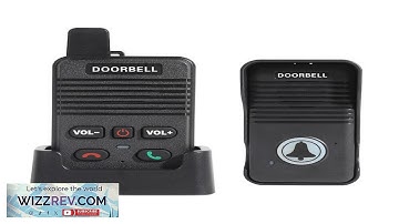 Wireless Intercom Doorbell System Long Range Two-Way Communication Rechargeable Battery Review