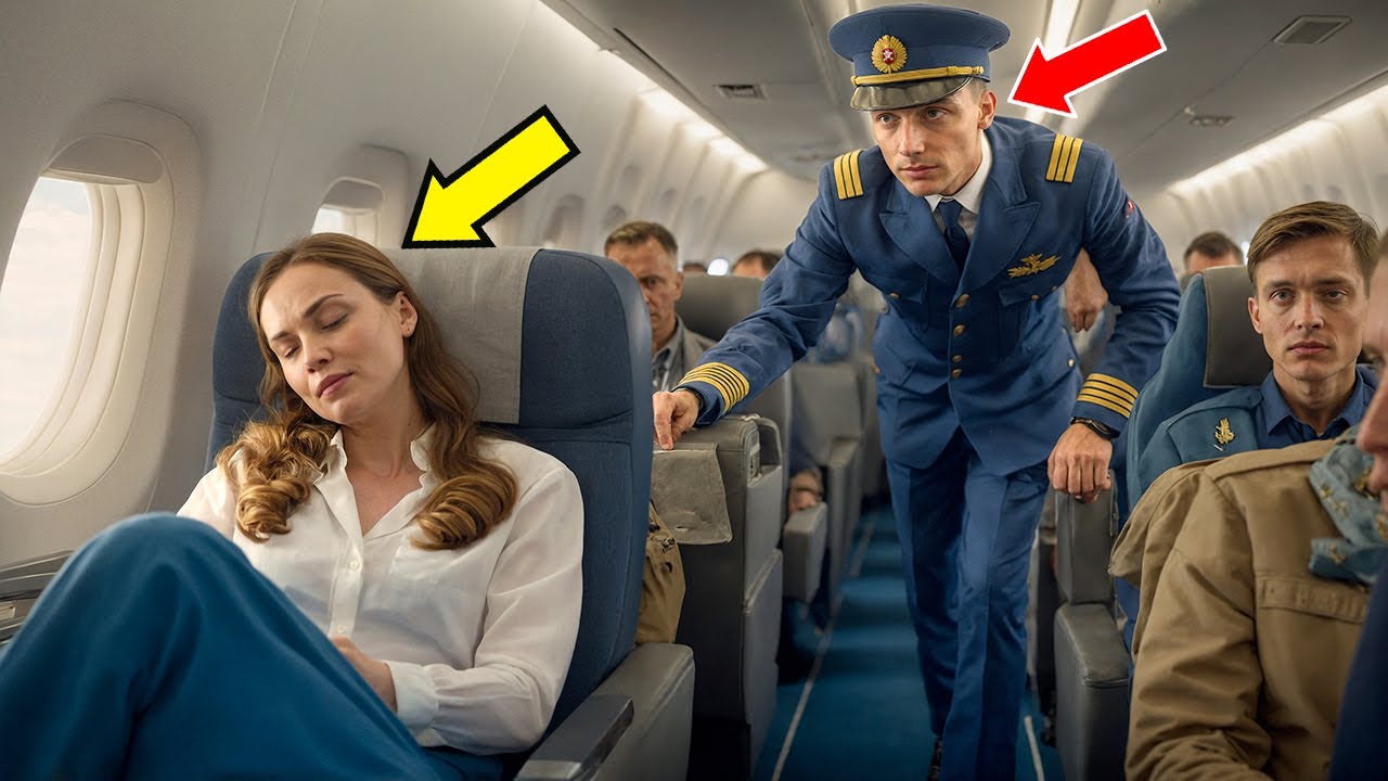 Kobieta spała w samolocie – aż kapitan zapytał PRZERAŻONY: ‘Czy jest tu pilot myśliwca?’