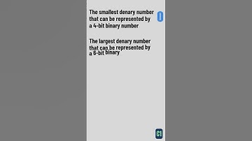 Binary Representations #gcse #computerscience #computersystems #exam #revision #shorts #binary