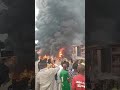 fire outbreak in Opa Iweka Onitsha Anambra State Nigeria.....