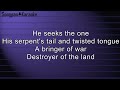 Symphony X - Egypt (Karaoke)