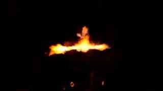iron pour first charge in cupola