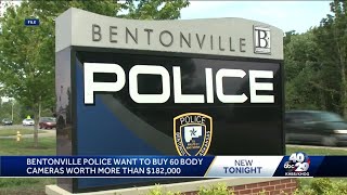 Bentonville could consider police body cameras