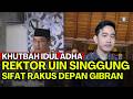 Di Hadapan Gibran, Rektor UIN Singgung Sifat Rakus Kekuasaan hingga Penyalahgunaan Jabatan