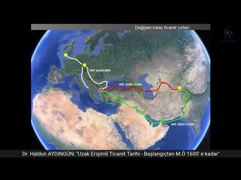 Dr. Haldun AYDINGÜN ''Uzak Erişimli Ticaret Tarihi-Başlangıçtan M.Ö. 1600' e kadar''