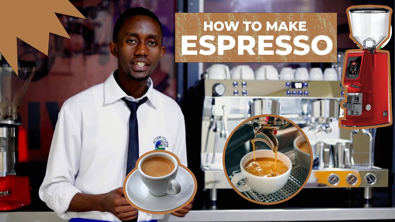 How to Make Perfect Espresso | Barista Class Tutorial | Kwiga Gukora ...