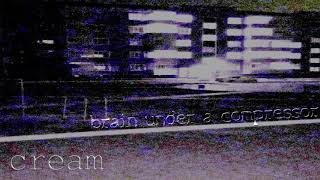 Brain under a compressor - Cream