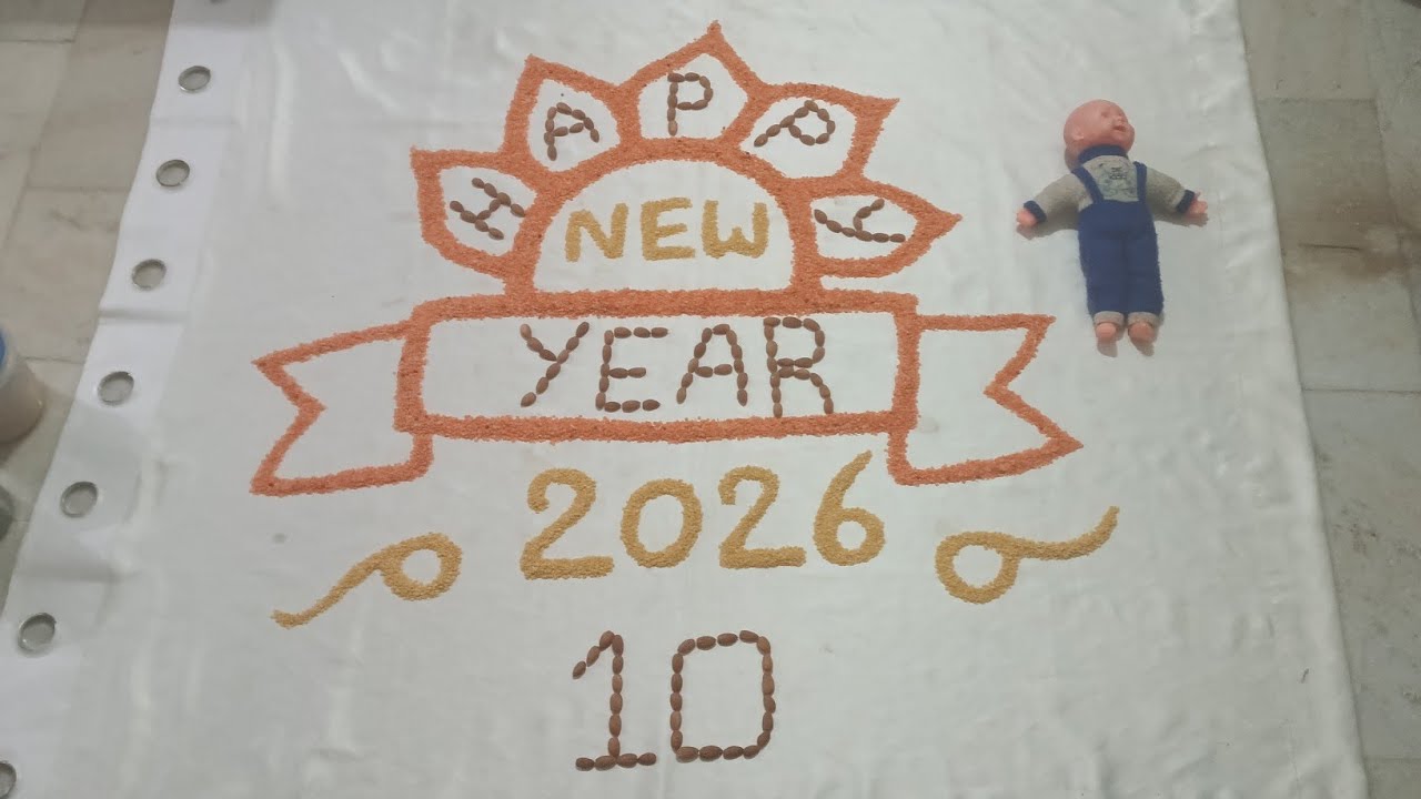 Latest New Year Baby Photoshoot || 2026 Happy New Year Theme || At My Ideas ||