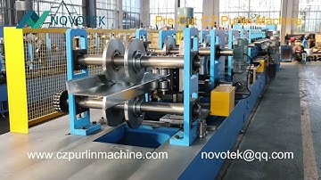 Pre Cut CZ Purlin Roll Forming Machine