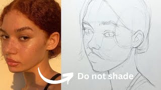 Learn line drawing before shading | Draw with me