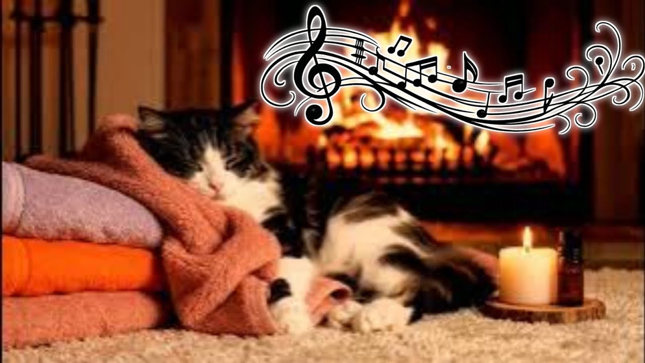 💤 Relaxing Music for Anxiety Cat – Soothing Sounds for Cats with Stress Relief 😻