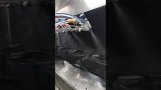 Fixed Gun Automatic UV PU Spray Painting Line