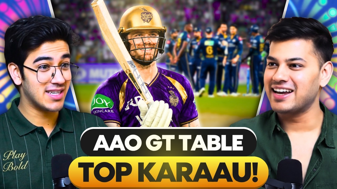 KKR STILL ALIVE?🚨 - Finn Alien & Goat Narine RUIN GT's Top 2 Chances | Kohli Attacks GG & Agarkar