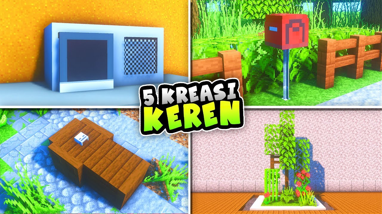 5 KREASI UNIK & KEREN YANG BISA KALIAN BUAT DI