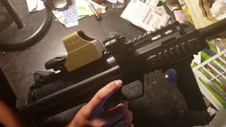 Empire BT MT7 or aka the mp7 paintball gun  review