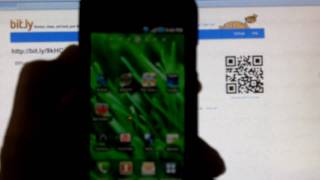 How to use a QR code barcode reader with a mobile phone screenshot 3