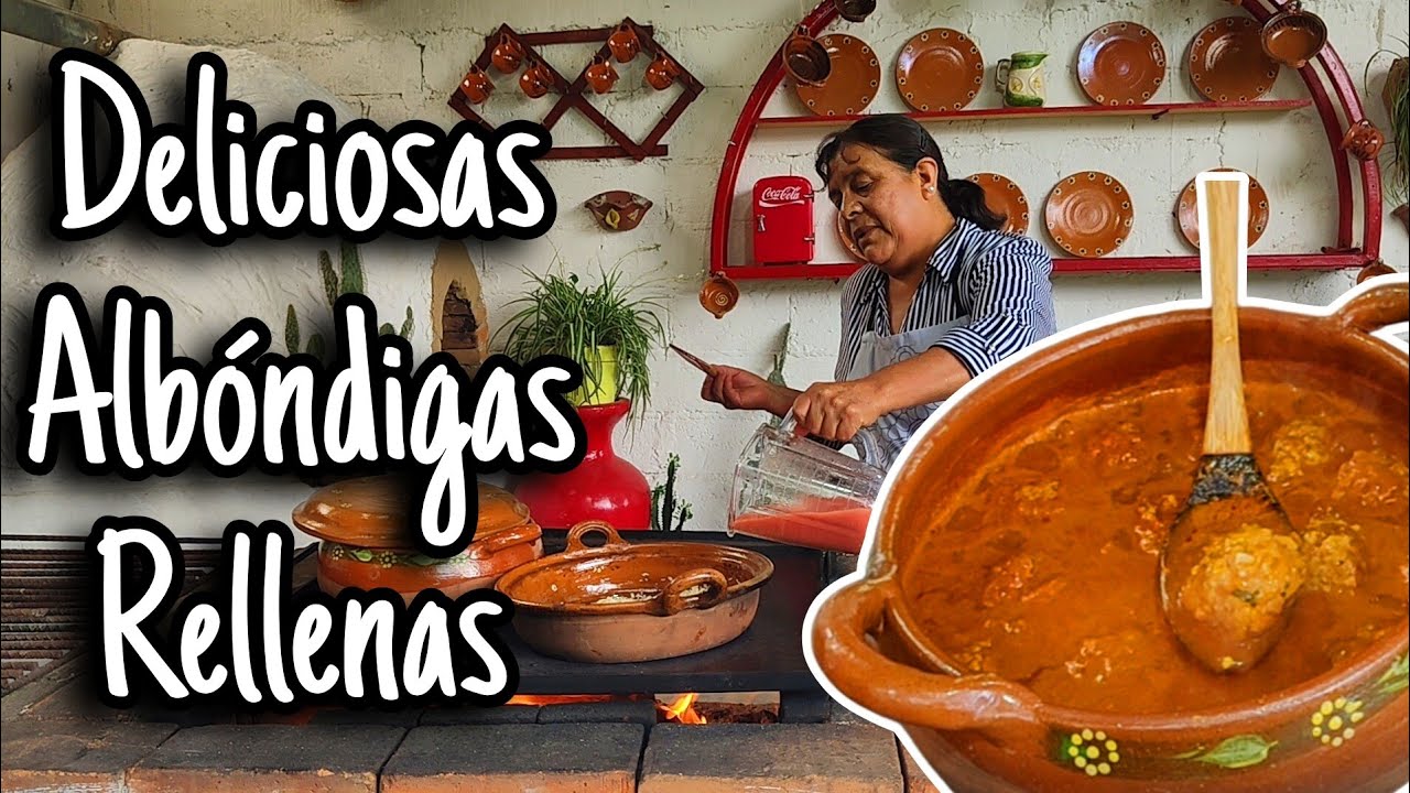 “Albóndigas Rellenas al Chipotle | Sazón de Pueblo con Sabor Casero”