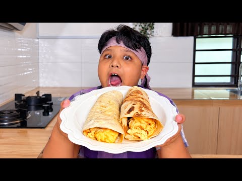 Wrap telur SUPER CREAMY cair di mulut