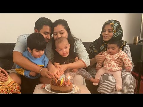 Baby Arjun's 5th Month Birthday Celebration 🎂🎂🎂 - YouTube