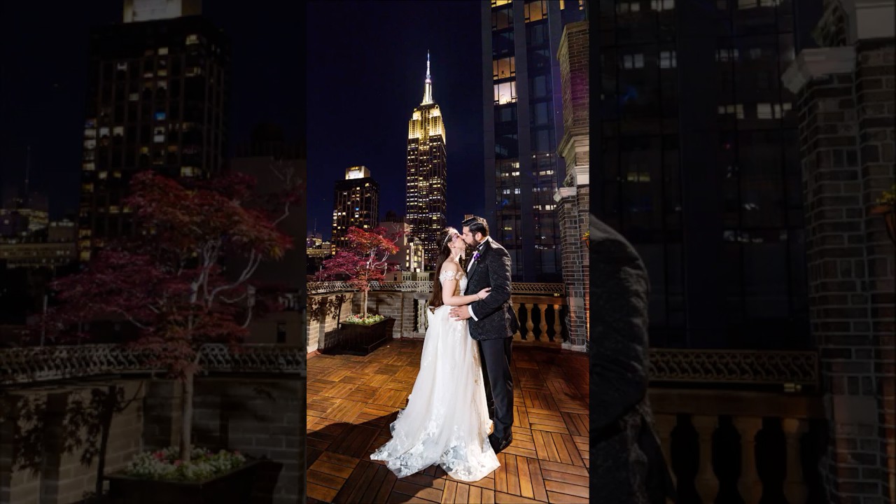 Midtown Loft Rooftop Wedding Manhattan NYC  